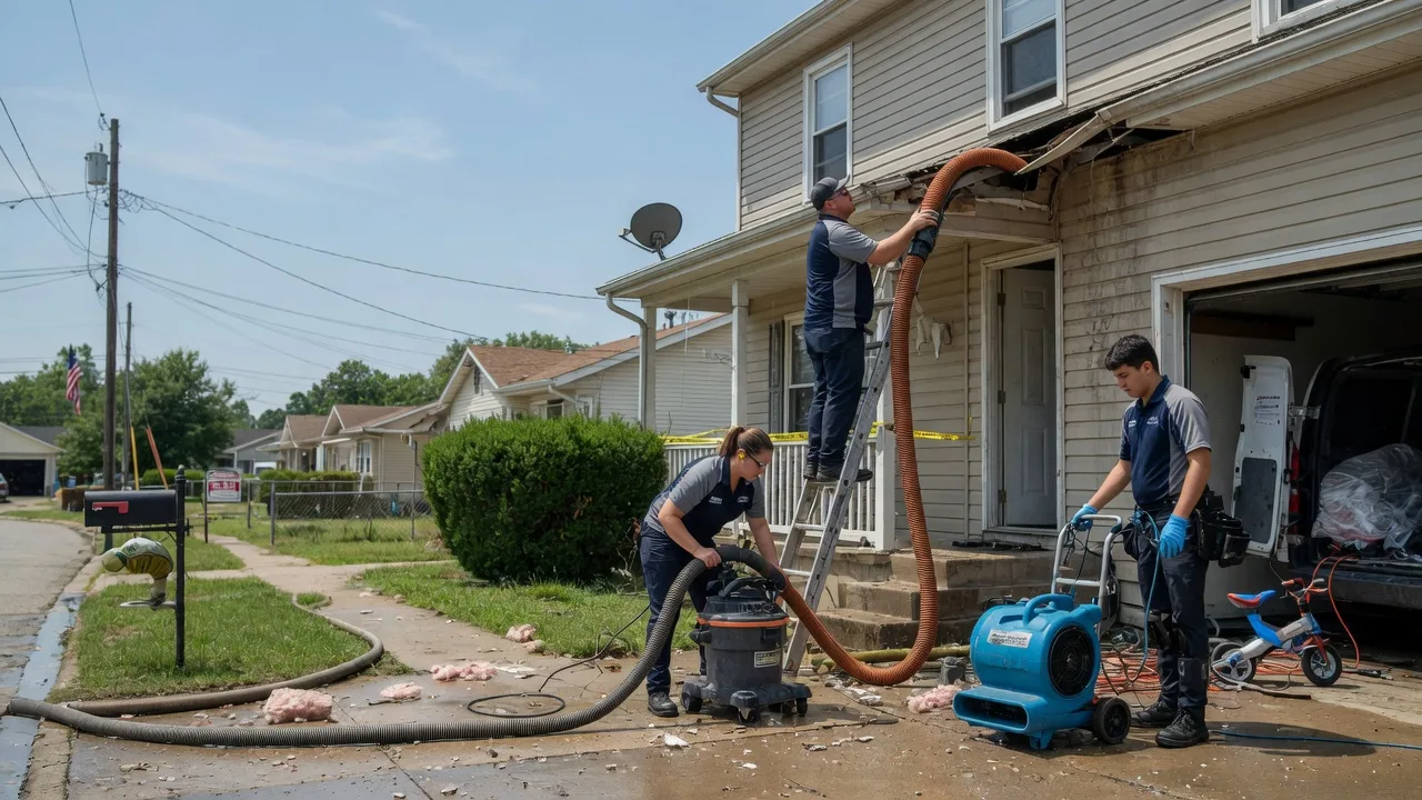 Water Damage Restoration in Gueydan, LA near me